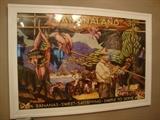 Large framed Banana Art