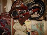 Hankies, belts, ties and gloves