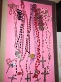 Vintage rosary beads