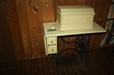 NEW HOME TREADLE SEWING MACHINE