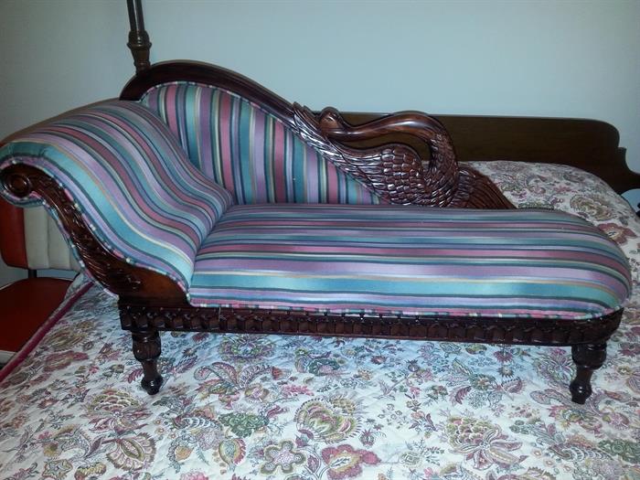Very nice ornate chaise. Child, pet, doll sized. 