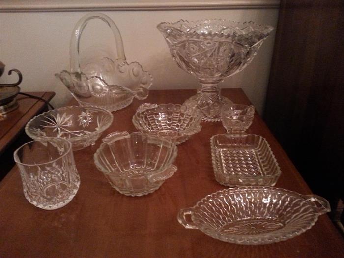 Beautiful glass bowls