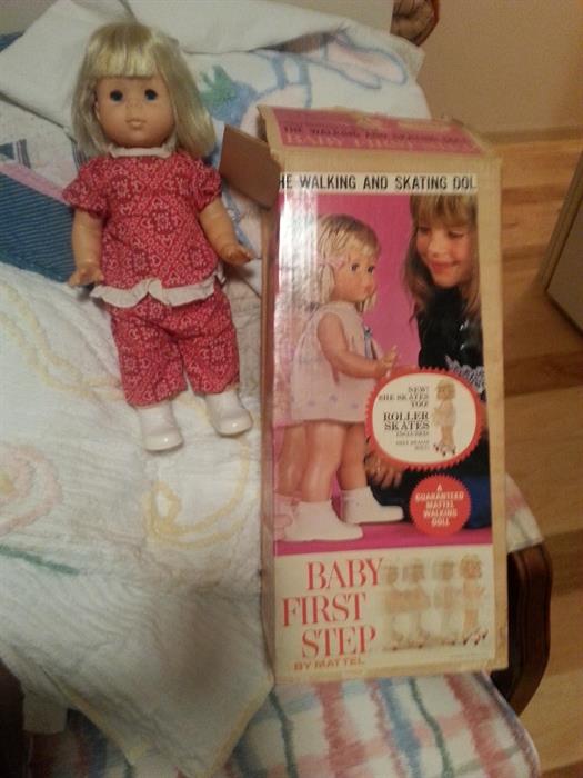 Baby First Step Doll with original box