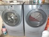 Whirlpool duet front loader washer and dryer