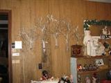 Pretty metal art of tree line