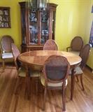 Nice Dining Table and Hutch