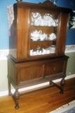 Antique Dining Room China Cabinet