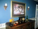 Large Framed Print and Antiquey Items