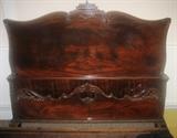 Antique Bedroom Set Headboard and Footboard Full Size