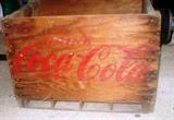 Vintage Wooden Coke Case