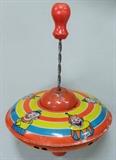 Tin Litho Top by Chein, Go To Our Web Site Link at Top of Listing for 400+ Photos.