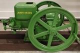 John Deere Hit and Miss Engine, Large Cast Iron Bell #22 Yoke, Go To Our Web Site Link at Top of Listing for 400+ Photos.