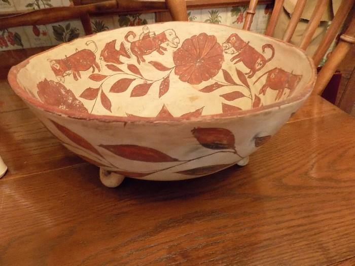 old stoneware bowl