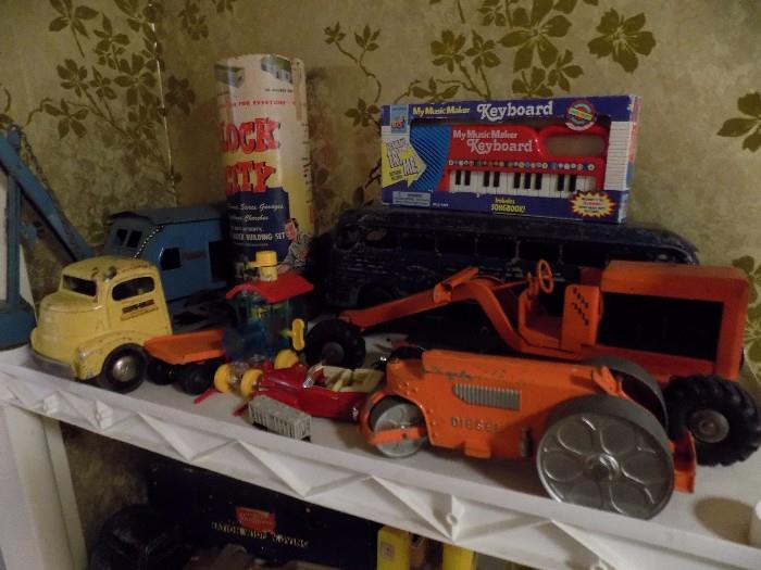 Vintage metal toys...cars * trucks and more