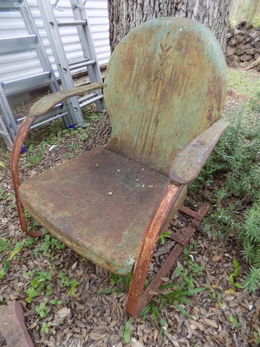 vintage lawn chair