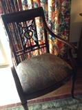 Mahogany Arden Hall Side Chair