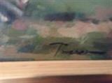 Hunt Scene Artist Signature