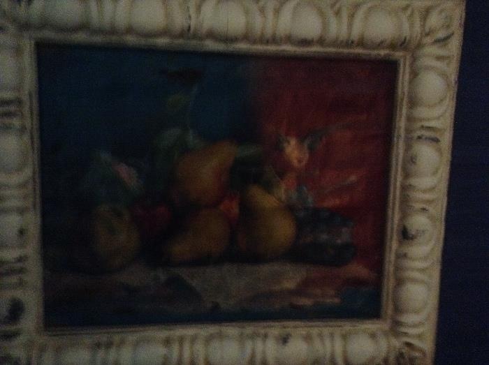 Original Oil on Canvas - Fruit