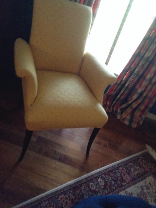 Antique Newly Upholstered Chair