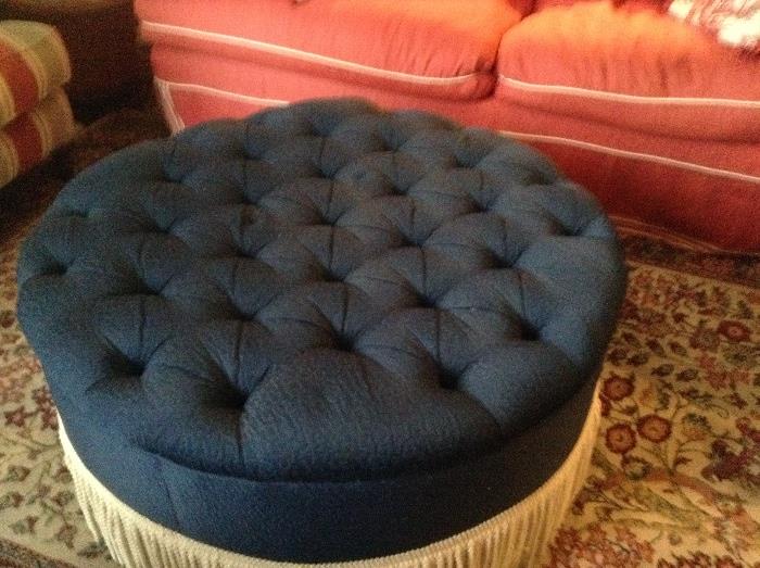Ottoman done by Top Designer in Morristown, Pereaux