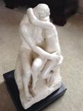 "The Kiss"  attributed to Rodin