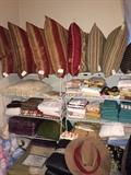 Linens and decorative pillows & bedding