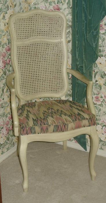 One of six Thomasville dining chairs