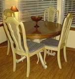 French Provincial table & chairs