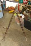 Vintage car bumper jack