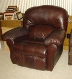 New with tags leather recliner
