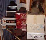 Collection of Men's Hats (mainly sz. 7)
