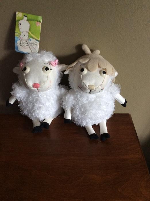 One little sheep $10 each new
The pink one is sold.
