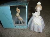 Lladro retired Girl with Box