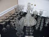 Lots of crystal.
