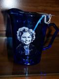 Collectible Shirley Temple pitcher.