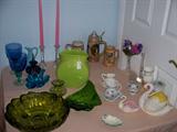 Fiesta, Steins, & other assorted glassware.