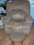 Tan recliner