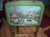 TV trays & storage rack