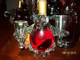 Monkey - Armenian hand-blown Brady decanter