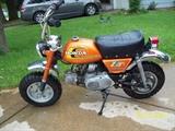 1977 Honda 50 mini trail. Runs super. New tires