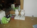 pair of Andrea owls