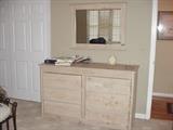 Dresser and mirror