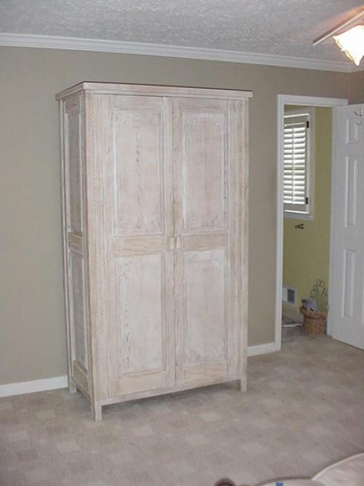 Armoire with door closed