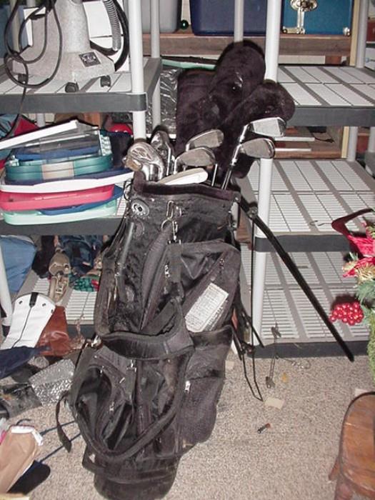 More clubs and bags