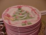 Part of a Christmas set including several sizes of plates