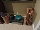 Exercise equipment and TV Trays