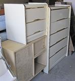 Mid century record player and dressers