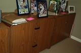 Wood file cabinets