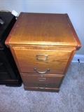 Wood File Cabinet
