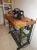 Antique Peddle Sewing Machine